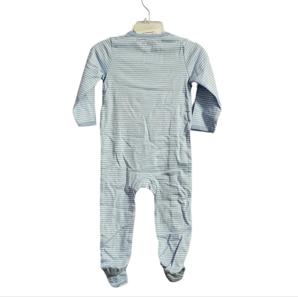 NWT The Children's Place Baby Boy's Footed Christmas Pajamas Bodysuit 6 - 9 M - Picture 3 of 5